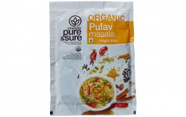 Pure & Sure Organic Pulav Masala   Pack  100 grams